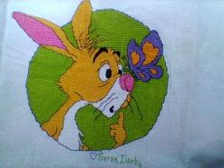 Cross stitch square for Rupert D's quilt
