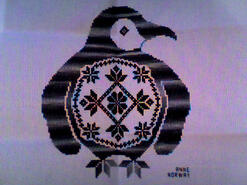 Cross stitch square for Logan M's quilt