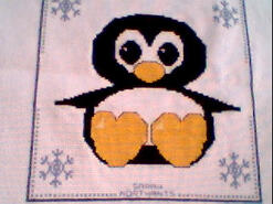 Cross stitch square for Logan M's quilt