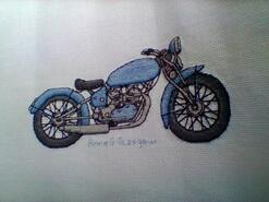 Cross stitch square