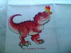 Cross stitch square