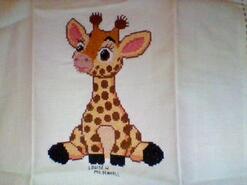 Cross stitch square for Heidi C's quilt