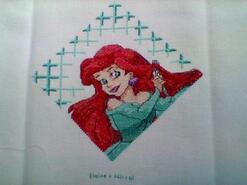 Cross stitch square for Lucas G's quilt