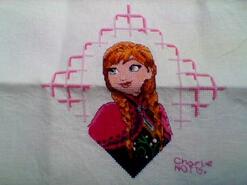 Cross stitch square for Lucas G's quilt