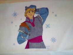 Cross stitch square for Lucas G's quilt