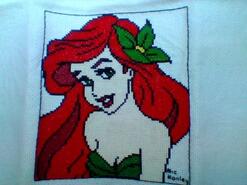 Cross stitch square for Lucas G's quilt