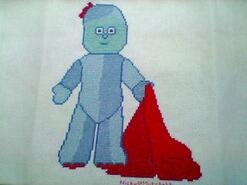 Cross stitch square