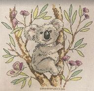 Cross stitch square for Thomas F's quilt