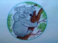 Cross stitch square for Thomas F's quilt
