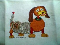 Cross stitch square for Ellis B's quilt