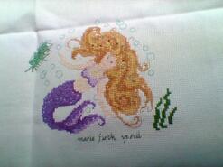 Cross stitch square for Molly S's quilt