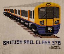 Cross stitch square for Jackson T's quilt