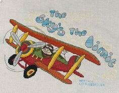 Cross stitch square for Jackson T's quilt