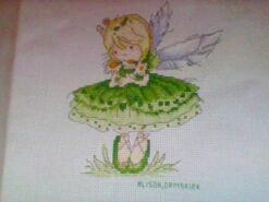 Cross stitch square for Felicity J's quilt