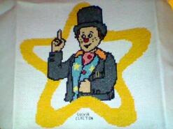 Cross stitch square for Finley A's quilt