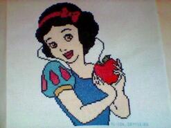 Cross stitch square for Vivie-Sienna's quilt