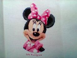 Cross stitch square for Vivie-Sienna's quilt