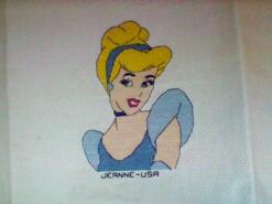 Cross stitch square for Vivie-Sienna's quilt