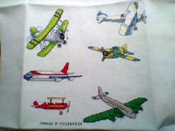 Cross stitch square for Joseph M's quilt