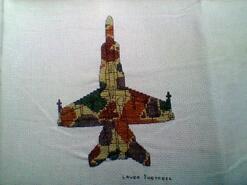 Cross stitch square for Joseph M's quilt