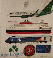 Cross stitch square for Joseph M's quilt