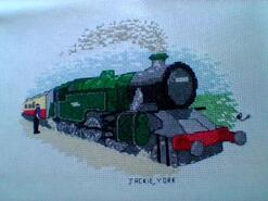 Cross stitch square for Joseph M's quilt