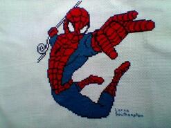 Cross stitch square for Eli K's quilt