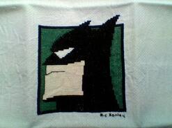 Cross stitch square for Eli K's quilt