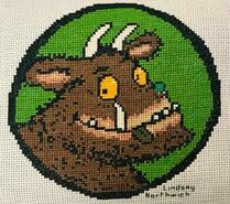 Cross stitch square for George T's quilt
