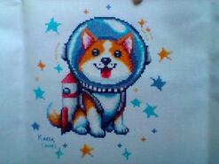 Cross stitch square