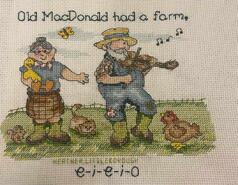 Cross stitch square for Rylee F's quilt