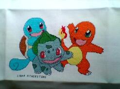 Cross stitch square