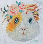 Cross stitch square for Beth M's quilt