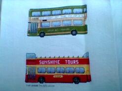 Cross stitch square for Kobi M's quilt