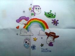 Cross stitch square