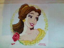 Cross stitch square for Hollie G's quilt