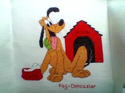 Cross stitch square