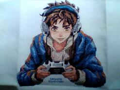 Cross stitch square