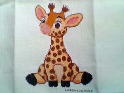 Cross stitch square for Rayyan S's quilt