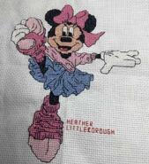 Cross stitch square for Madison's quilt