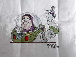 Cross stitch square for Daniel L's quilt
