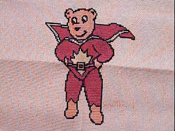 Cross stitch square for Daniel L's quilt