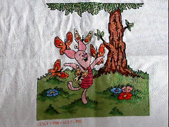 Cross stitch square for Loren H's quilt