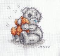 Cross stitch square for Brendan's quilt