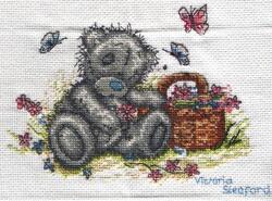 Cross stitch square for Brendan's quilt