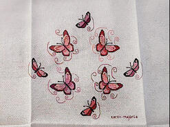 Cross stitch square for Hope W's quilt
