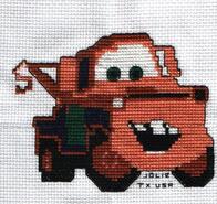 Cross stitch square for Scott W's quilt