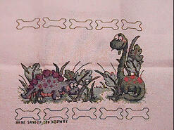 Cross stitch square for Theo C's quilt