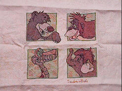 Cross stitch square for Mathew H's quilt