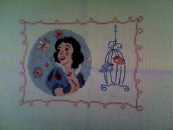 Cross stitch square for Chantelle J's quilt